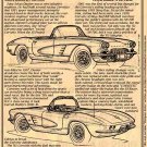 1961 Corvette Illustrated Series No. 14