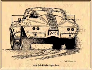 1963 A/Production Corvette Split-Window Coupe