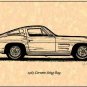 1963 Corvette Sting Ray Coupe Profile