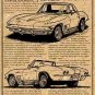 1963 Corvette Roadster Show Car Illustrated Series No. 21