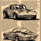 1963 Grand Sport Corvette Coupe Illustrated Series No. 19