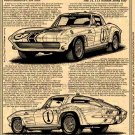 1963 Z06 Gulf One Corvette Illustrated Series No. 152