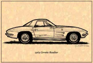 1964 Corvette Roadster Profile
