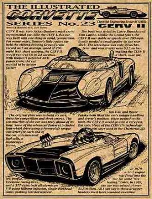 1964 CERV II Engineering Study Corvette Illustrated Series No. 23