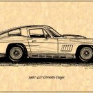 1967 427 Corvette Coupe Profile