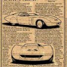 1968 Astro-Vette Show Car Illustrated Series No. 37