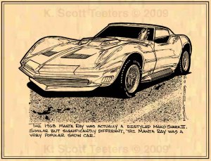 1968 Manta Ray Corvette Show Car