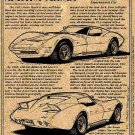 1969 Manta Ray Show Car Corvette Illustrated Series No. 38