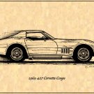 1969 427 Corvette Coupe Profile