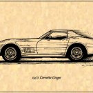 1971 Corvette Coupe Profile