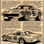 John Greenwood's 1972 B.F. Goodrich Racing Corvette Illustrated Series No. 49