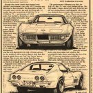1972 Corvette Illustrated Series No. 47