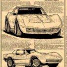 Joel Rosen's 1972 Motion/Maco Shark Corvettes Illustrated Series No. 156