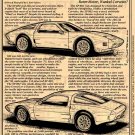1973 XP-892 Mid-Engine 2-Rotor Experimental Corvette Illustrated Series No. 51