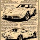 1973 Corvette Illustrated Series No. 50