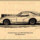 Zora Arkus-Duntov's 1975 "Silhouette Corvette Racer" IMSA Wide-Body Development Mule Corvette