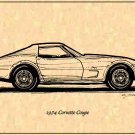 1974 Corvette Coupe Profile
