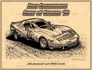John Greenwood's 1976 IMSA Corvette