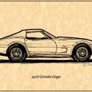 1976 Corvette Coupe Profile
