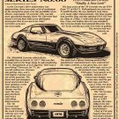 1978 Corvette Illustrated Series No. 60