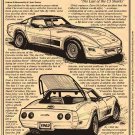 1982 Corvette Illustrated Series No. 65