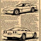1984 Corvette Illustrated Series No. 68