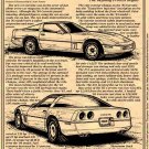 1985 Corvette Illustrated Series No. 69