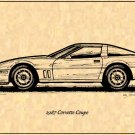 1987 Corvette Coupe Profile