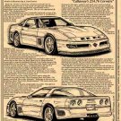 1988 Callaway Corvette Sledgehammer Illustrated Series No. 136