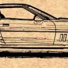 1989 Corvette Hardtop Profile