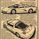 1990 CERV III Corvette Illustrated Series No. 84