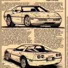 1990 ZR1 Corvette Illustrated Series No. 82