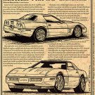 1991 ZR2 Engineering Study Corvette Illustrated Series No. 90