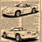 1991 Corvette Illustrated Series No. 88