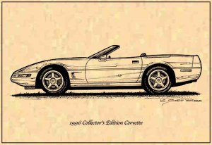 1996 Collector's Edition Corvette Profile