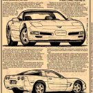 1998 Corvette Illustrated Series No. 105