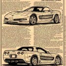 2003 Guldstrand Limited Edition 50th Anniversary Z06 Corvette Illustrated Series No. 142