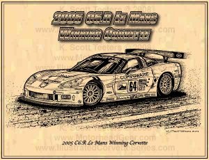 2005 C6.R LeMans Winning Corvette