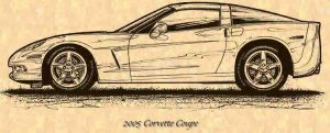 2005 Corvette Coupe Profile