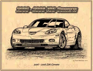 2006 - 2008 Z06 Corvette