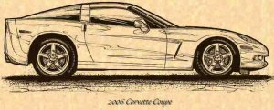 2006 Corvette Coupe Profile