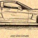 2007 Z06 Corvette Profile