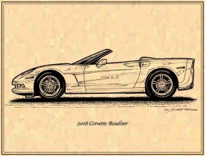 2008 Corvette Roadster Profile