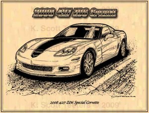 2008 427 Z06 Special Corvette