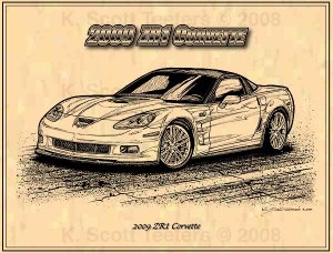 2009 ZR1 Corvette