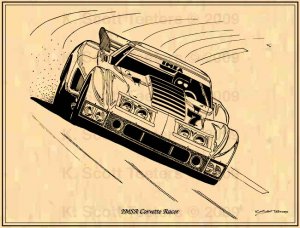 IMSA Corvette Racer