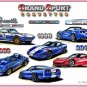Corvette Grand Sport Montage Laser Color Print