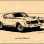 1969 Hurst / Olds 442 - Print No. OLD-3