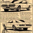 1968 427 GT-E  Mercury Cougar - Print No. BPS-13