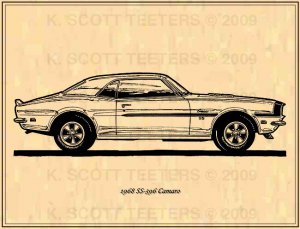 1968 SS 396 Camaro Profile